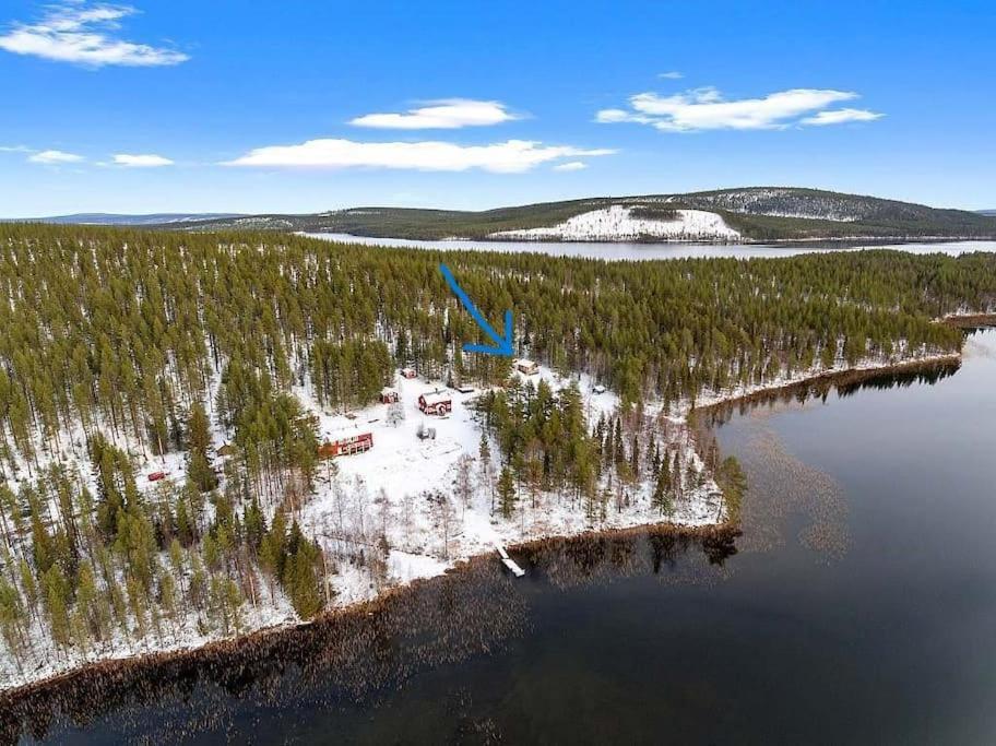 Lakeside Wilderness Cabin Jokkmokk Exteriér fotografie