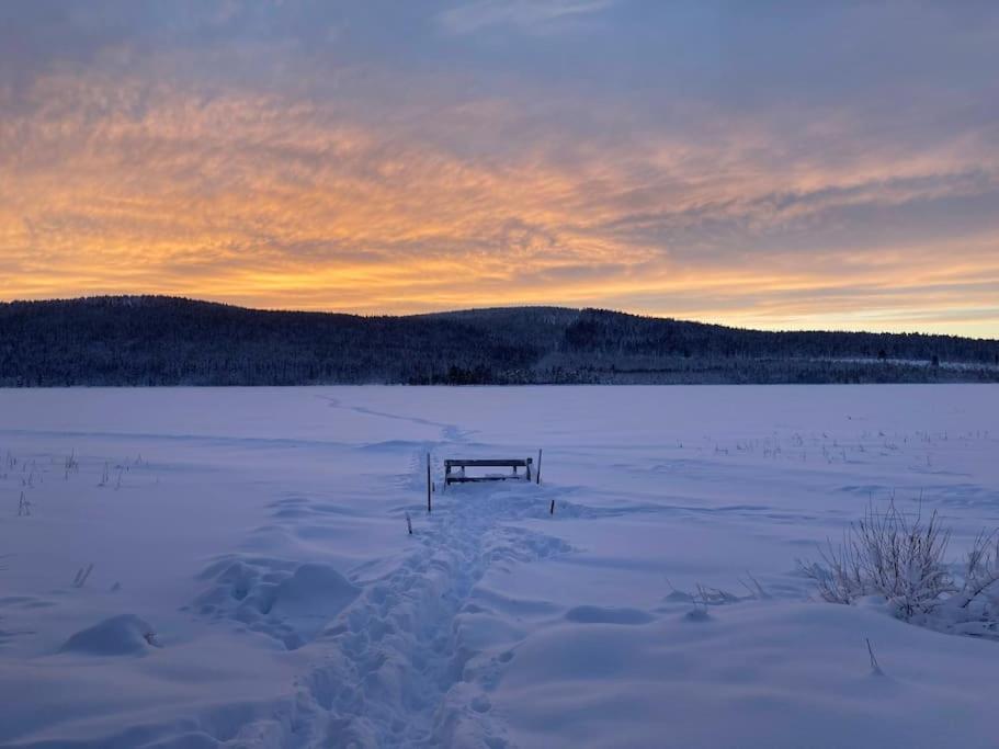 Lakeside Wilderness Cabin Jokkmokk Exteriér fotografie